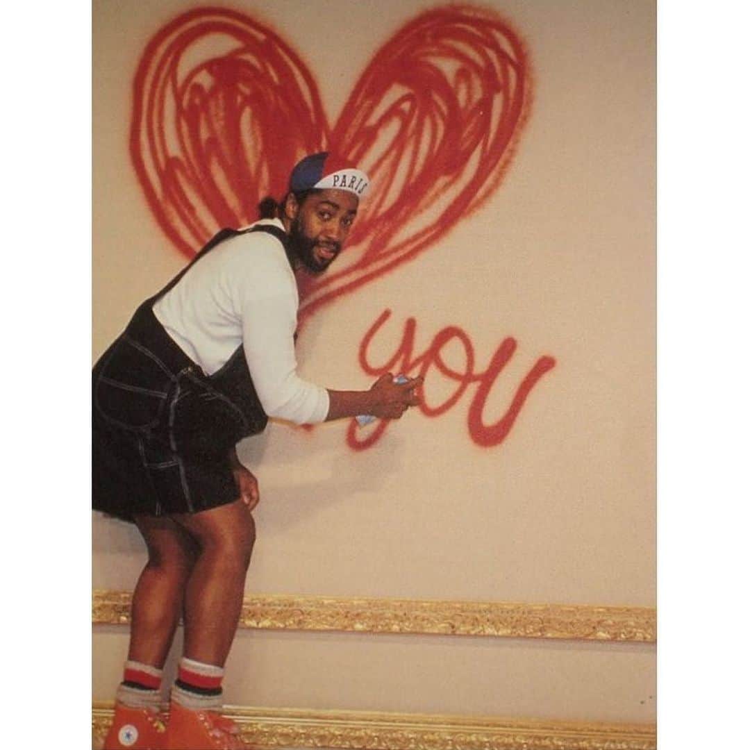 アダムのインスタグラム：「Patrick Kelly for Patrick Kelly Spring 1989. Paris, France.」