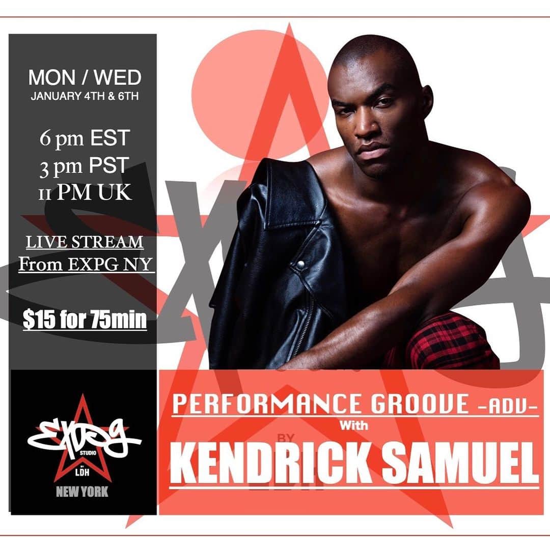 EXILE PROFESSIONAL GYMさんのインスタグラム写真 - (EXILE PROFESSIONAL GYMInstagram)「Look What we have for you 😍😍😍😍😍!!! Pop up classes with amazing @kendricksamuel at EXPG NY!!!!🔥🔥🔥🔥🔥 🔥🔥🔥🔥🔥🔥 .  Can’t wait to see you there !!!✨✨✨  😍😍😍😍😍😍😍😍😍😍  . . . Registration is open !!! . How to book🎟 ➡️Sign in through MindBody (as usual) ➡️15 minutes prior to class, we will email you the private link to log into Zoom, so be sure to check your email! ➡️Classes will start on time, so make sure you pre register, have good wifi and plenty of space to safely dance! . . Zoom Tips🔥 📱If you plan to use your phone, download the Zoom app for the best experience. 🤫Please use the “mute” button when you are not speaking to prevent feedback. 💃You do not have to join displaying your video or audio, but we do encourage it so teachers can offer personalized feedback and adjustments. . 🔥🔥🔥🔥🔥🔥🔥🔥🔥 . #expgny #onlineclasses #newyork #dancestudio #danceclasses #dancers #newyork #onlinedanceclasses」12月29日 6時10分 - expg_studio_nyc