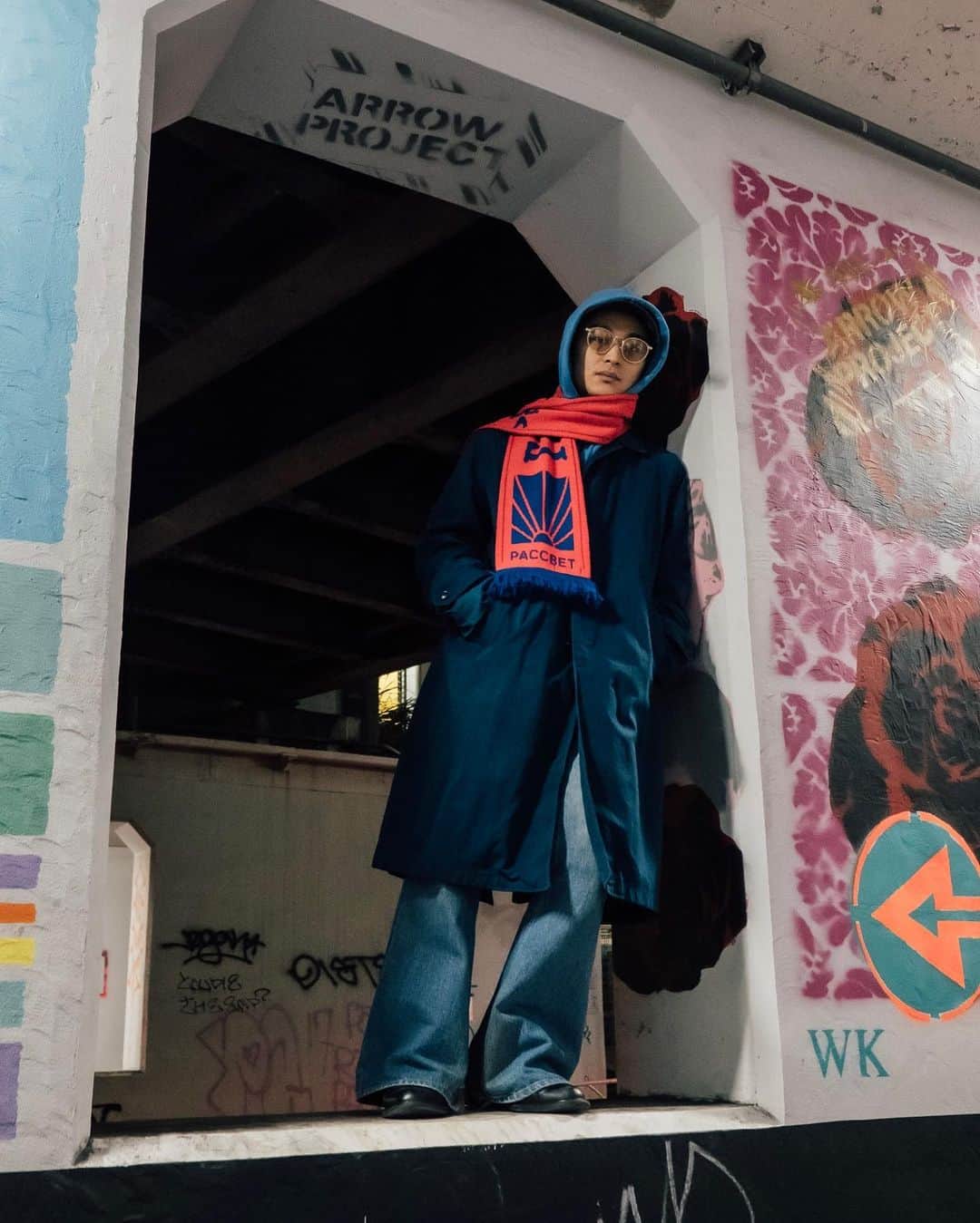 のインスタグラム：「【スナップ】 Name: Sho Takagi Age: 25 Occupation: 美容師  Coat #used Hoodie #used Pants #Levis Shoes #used Cap #MOMA Eyewear #used  Photo by @kudohhhhh  #スナップ_fs #fashionsnap #fashionsnapwo_men #snap #ファッションスナップ #streetsnap #ストリートスナップ #japan #tokyo #fashion #streetstyle #streetwear #streetscene #ストリートファッション #style #コーディネート #tokyofashion」