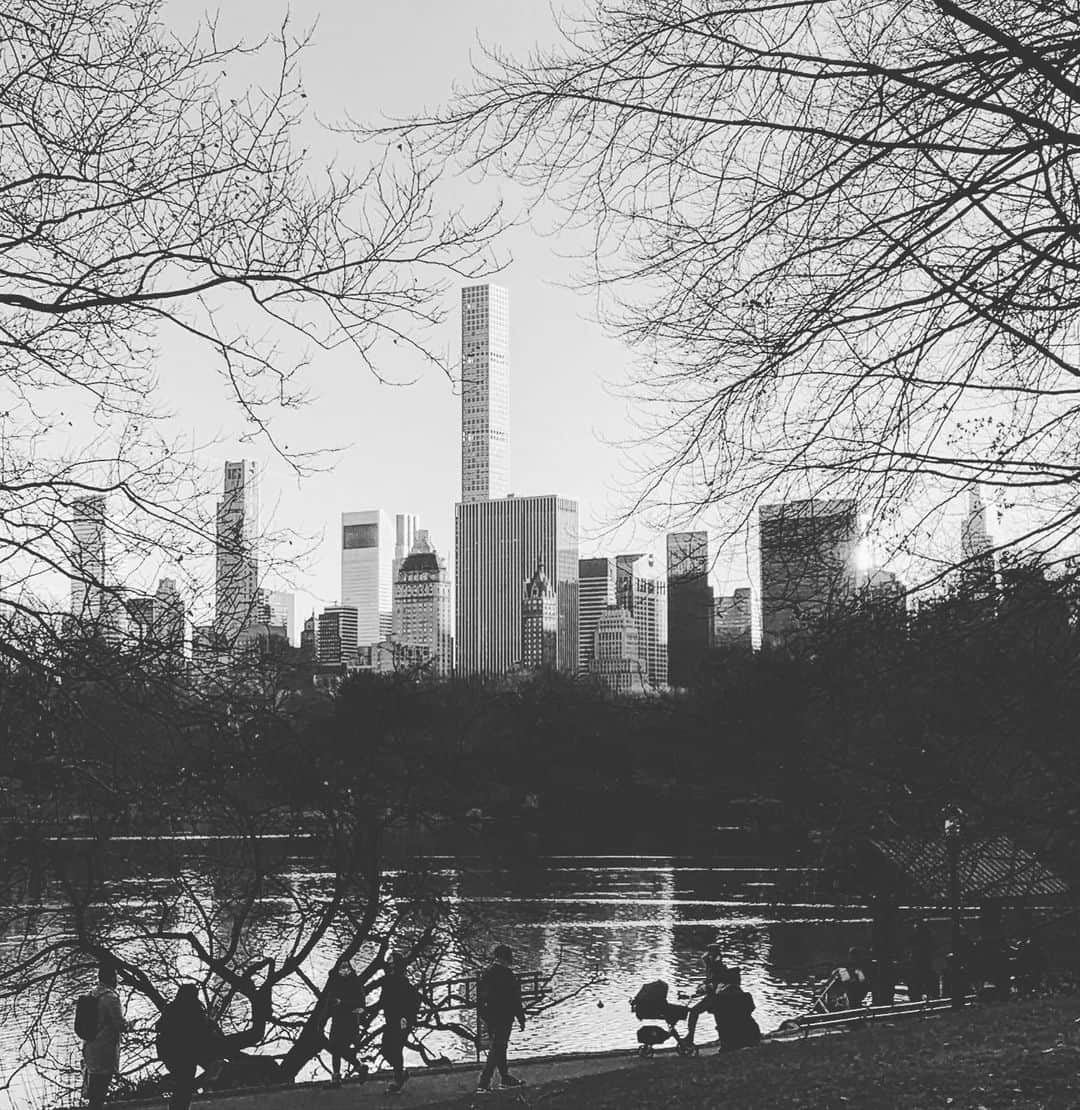 JULIEN D'YSさんのインスタグラム写真 - (JULIEN D'YSInstagram)「#centralpark #newyork#december28.2020 #atmosphere ⭐️✨🖤🤍」12月29日 10時43分 - juliendys