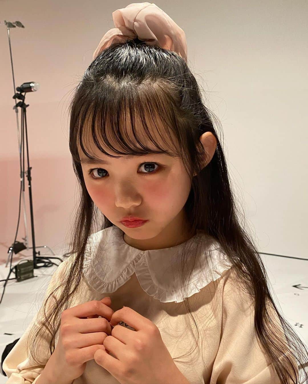 ニコ☆プチのインスタグラム：「. . 量産型女子フタバです🌱🎀 . #小松崎ふたば #ニコプチ .」