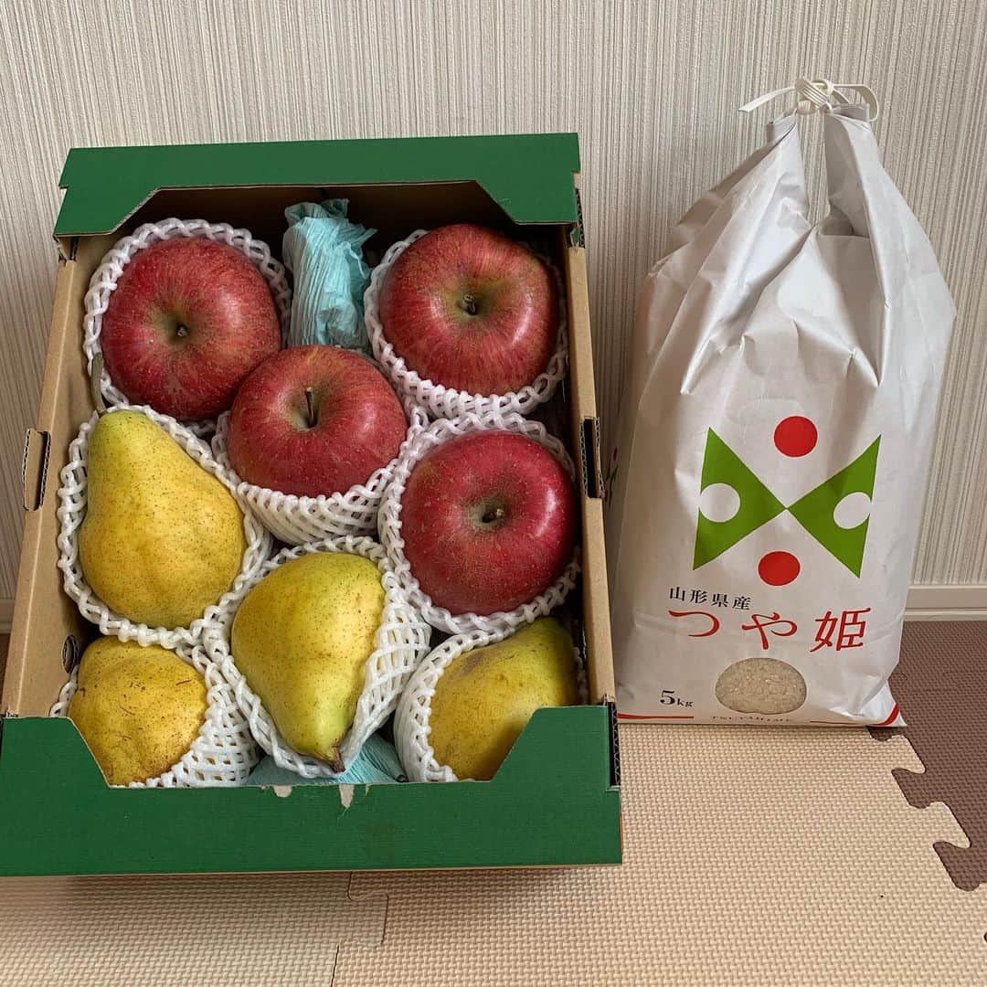 のインスタグラム：「いつも美味しいお米果物ありがとうございます！ #押野ファーム」