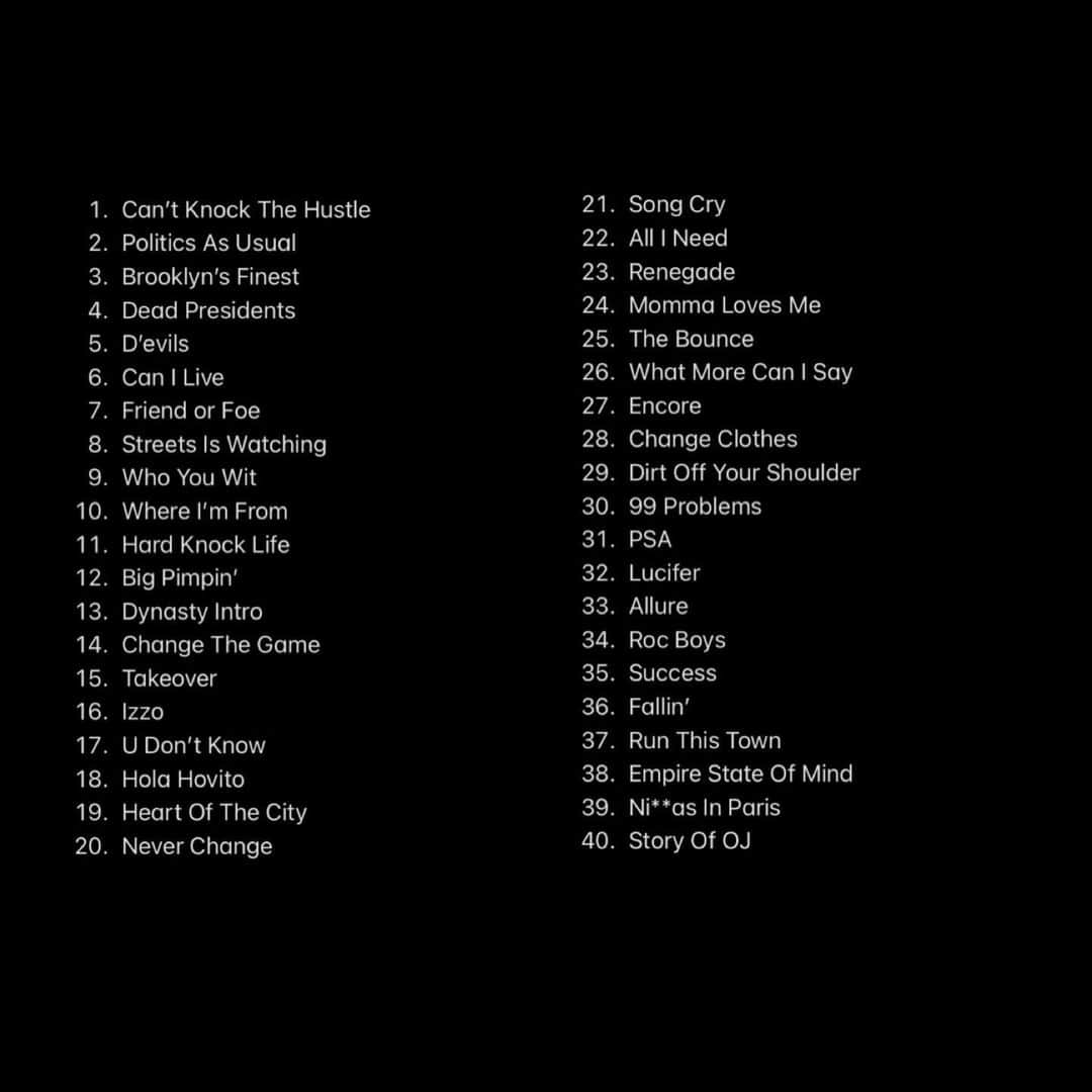 エブロ・ダーデンさんのインスタグラム写真 - (エブロ・ダーデンInstagram)「Just a 40 clip of lay-ups from Jay Z & if you don’t know these anthems .... Your HipHop music tastes are not valid. ... stolen from @yoncehoneyb」12月29日 12時04分 - oldmanebro