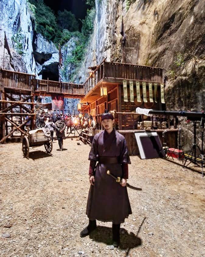 ハン・ジェソクのインスタグラム：「KBS2 #암행어사조선비밀수사단 밤 9시30분 👍」