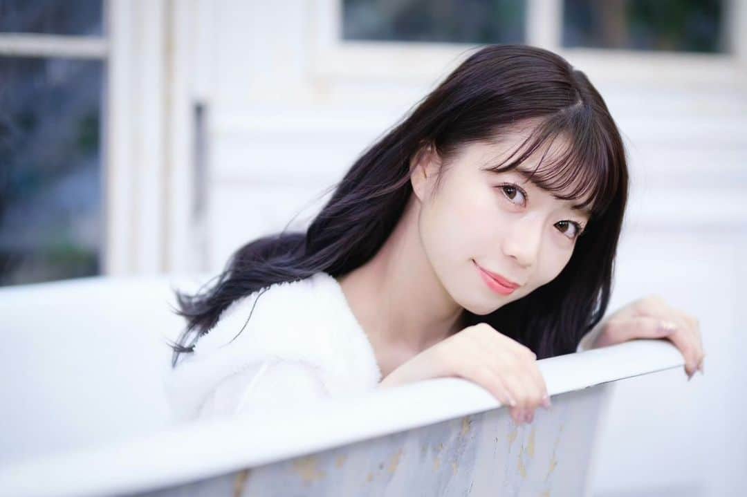 柏元萌華のインスタグラム：「こんにちは🐑🛁💭  2枚目は🐻‍❄️です。。笑」