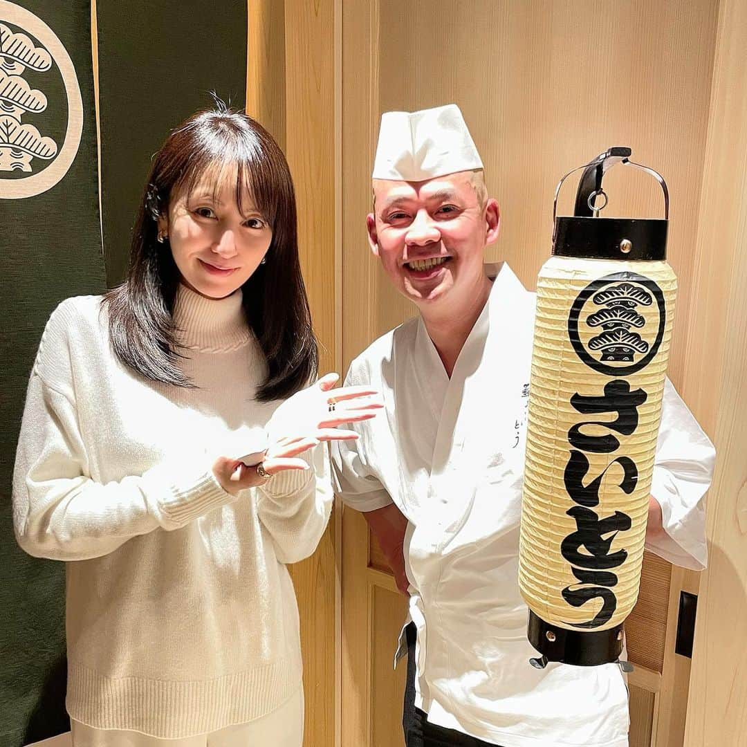 矢田亜希子さんのインスタグラム写真 - (矢田亜希子Instagram)「年内最後の美容院と、今年も年内最後に鮨さいとうさんへ行けた‼︎ #鮨さいとう#流石の美味しさ#美容院#air銀座#カラーとトリートメント」12月29日 14時23分 - akiko_yada