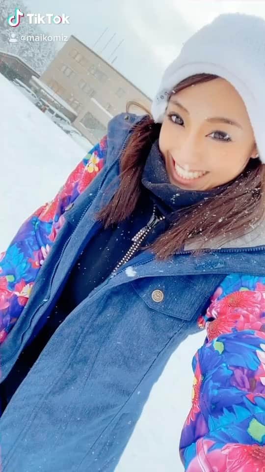 maikoのインスタグラム：「Snow board☃️💕」