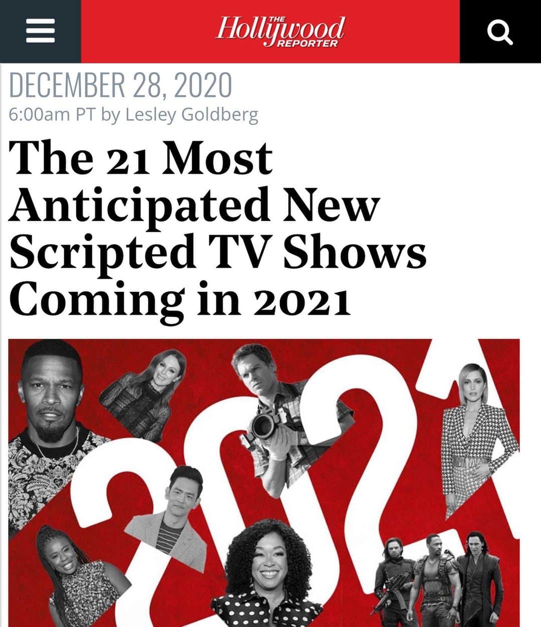 ハイメ・カミールさんのインスタグラム写真 - (ハイメ・カミールInstagram)「Oh well! We couldn’t agree with you more @hollywoodreporter #hollywoodreporter @snoodit 🙌🏽😘🥳 #Schmigadoon is one of “The 21 Most Anticipated New Scripted TV Shows Coming in 2021” @cincopedia @appletvplus https://www.hollywoodreporter.com/live-feed/the-21-most-anticipated-new-scripted-tv-shows-coming-in-2021」12月30日 2時35分 - jaimecamil