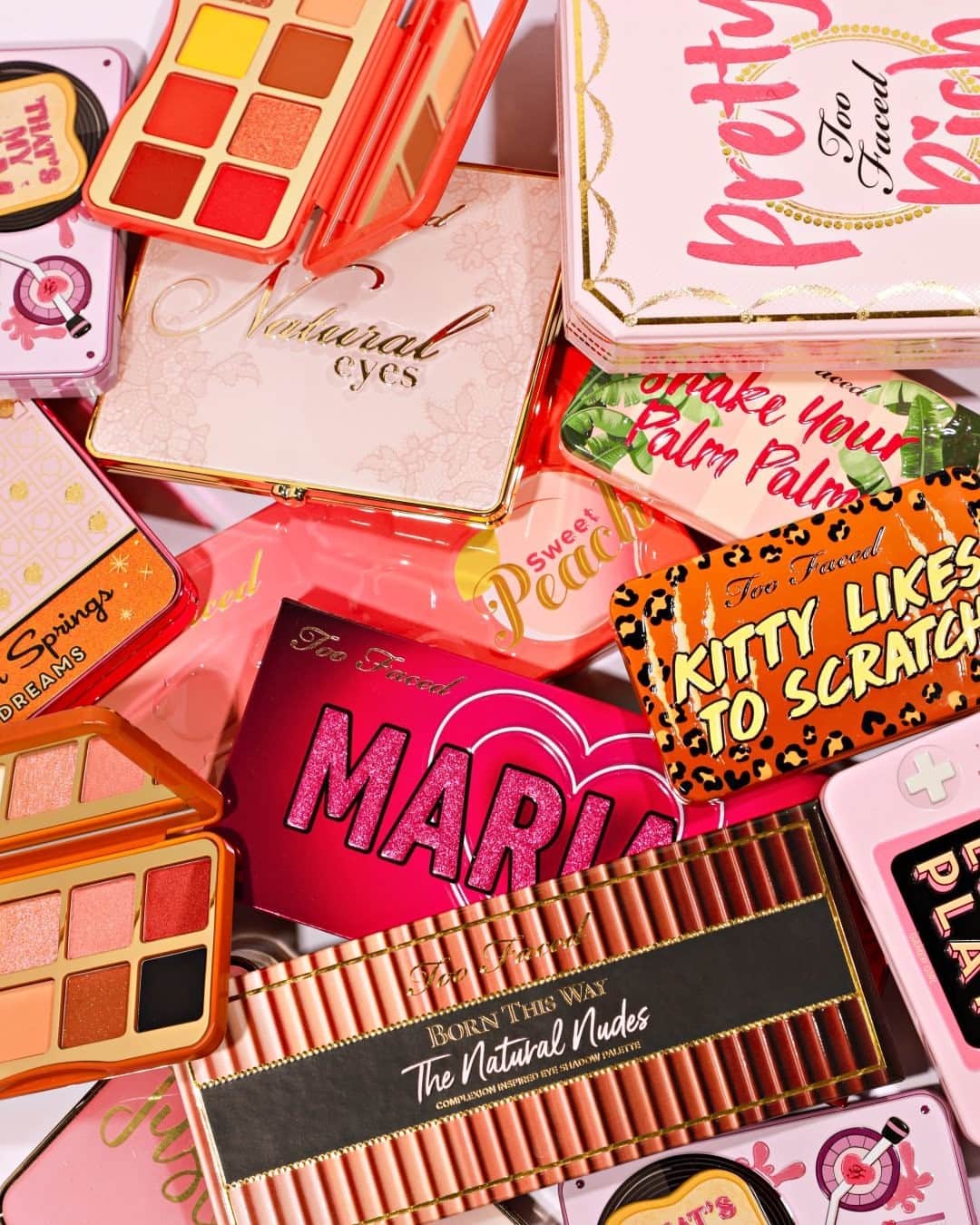 Too Facedのインスタグラム：「What eyeshadow dreams are made of! 😍 What’s your FAVE Too Faced palette!? #toofaced」