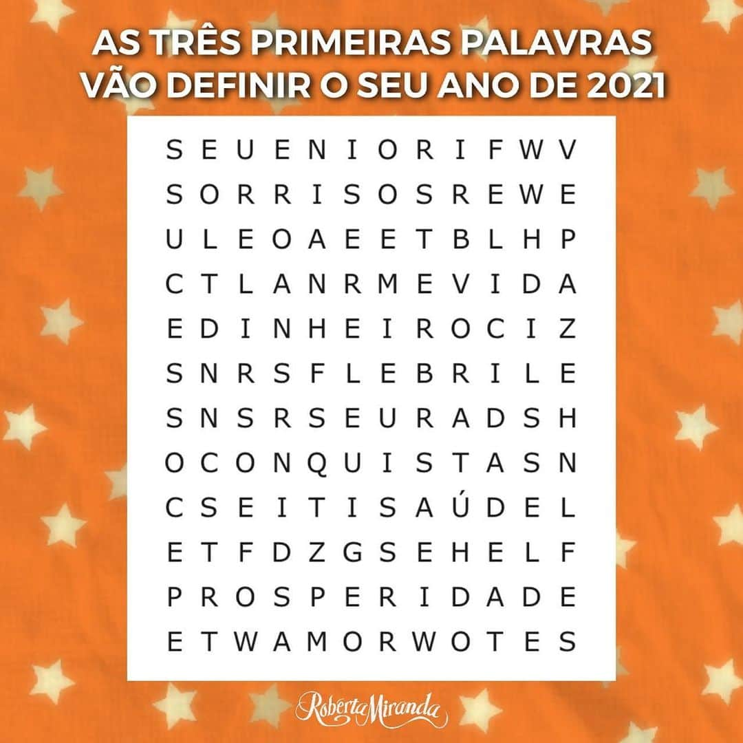 Roberta Mirandaさんのインスタグラム写真 - (Roberta MirandaInstagram)「Tesouros, comentem aqui as três palavras que vão definir seu 2021. #VemAí #2021 #RobertaMiranda」12月30日 2時17分 - robertamiranda