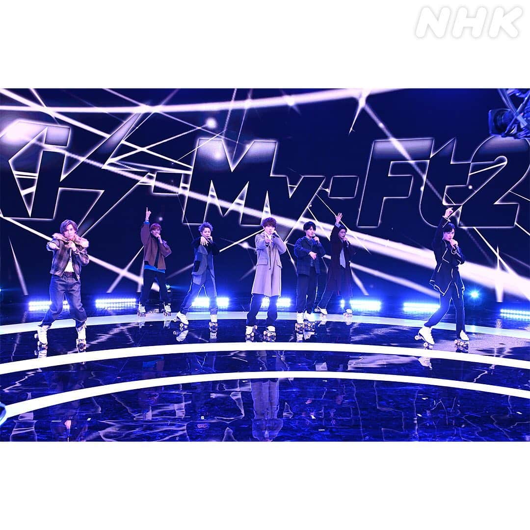 のインスタグラム：「🔴第71回NHK紅白歌合戦⚪️ Kis-My-Ft2 のみなさんのリハーサルの模様です 大みそかは「We  never  give  up!」を披露 お楽しみに‼️  #KisMyFt2 #NHK紅白 #NHK紅白歌合戦 #紅白 #紅白歌合戦 #紅白歌合戦2020 #第71回NHK紅白歌合戦 #紅白リハ #みんなでエール #NHK」