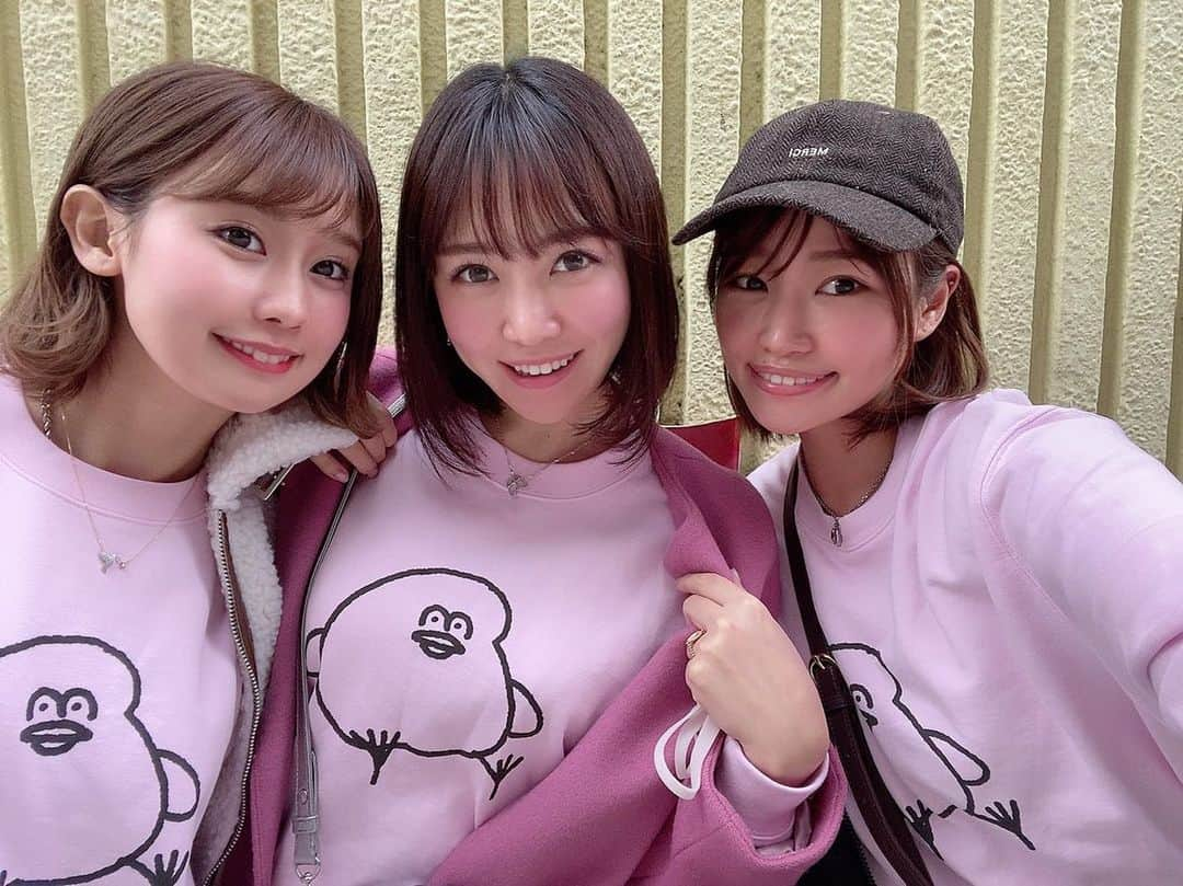 相原美咲さんのインスタグラム写真 - (相原美咲Instagram)「とりもち可愛いね  3人で会うの今年最後だったから 寂しくて最後みんなでハグしちゃった 年明けすぐ会うのにね 大好きだから仕方ないね  #とりもち」12月29日 18時05分 - aiharamisaking