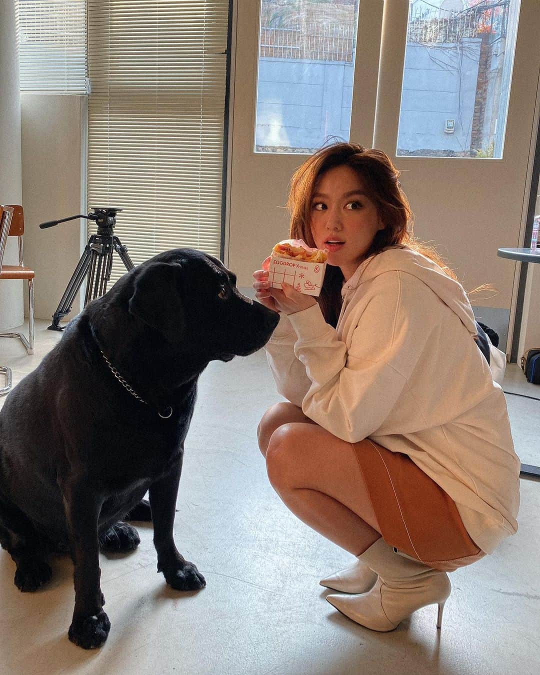 キム・ヒジョンさんのインスタグラム写真 - (キム・ヒジョンInstagram)「Tuxx🥰🐈‍⬛💕💕」12月29日 18時10分 - kimheebibi