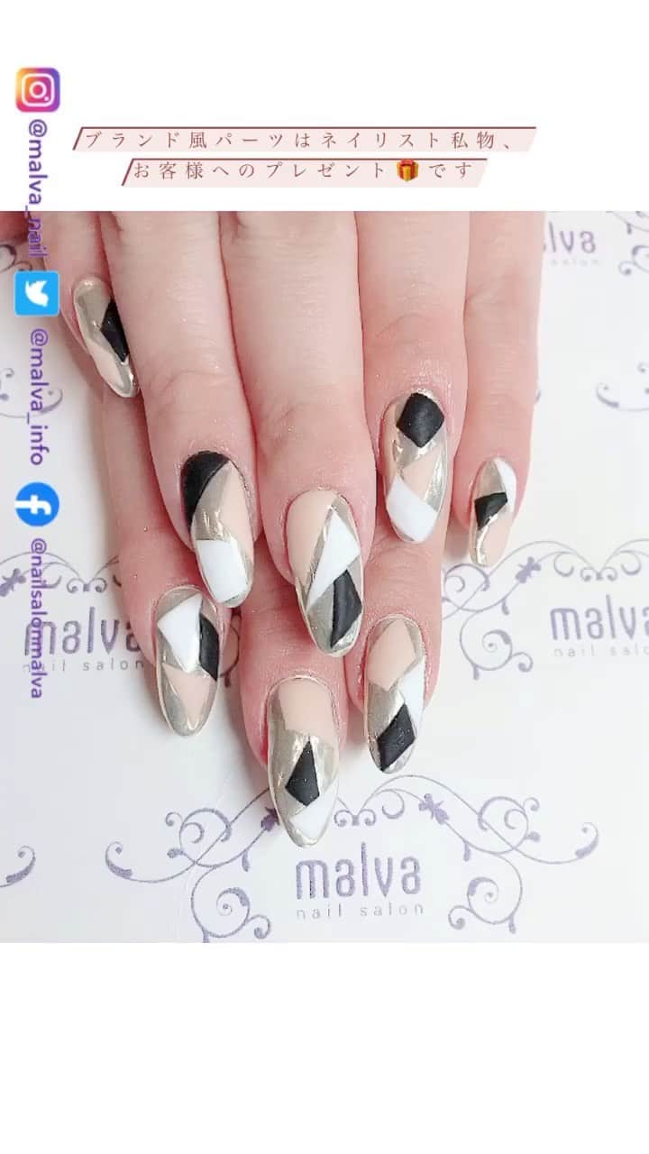 nailsalon malva（ネイルサロンマルヴァ）のインスタグラム