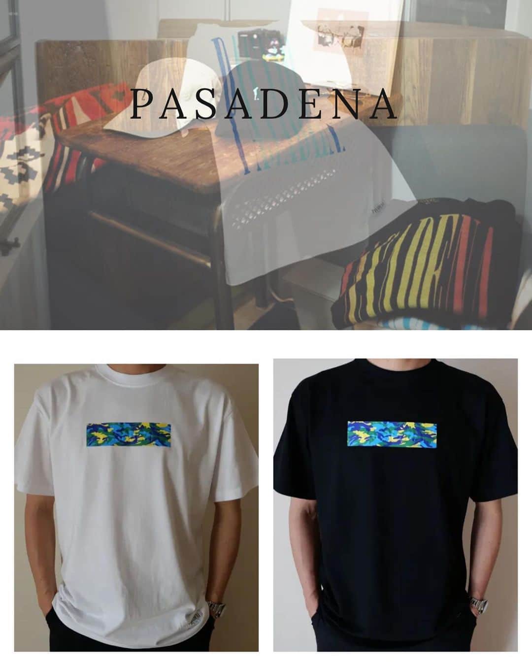 狩野健太のインスタグラム：「pasadena shop openしました👍  プロフィールのところからshopにいけるようになってますのでぜひ遊びにきてください😁  https://pasadena.stores.jp/  #狩野健太 #pasadena」