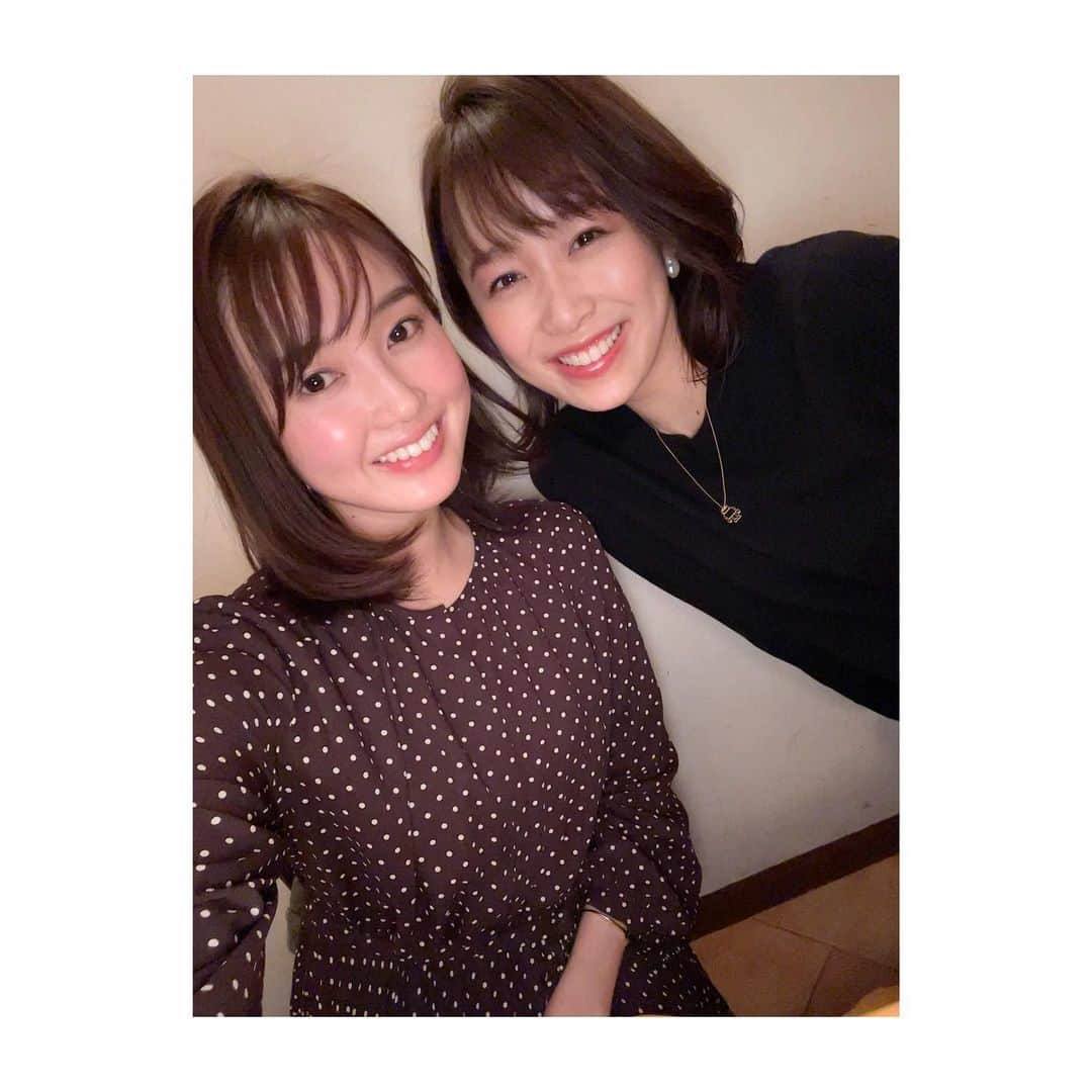 良原安美さんのインスタグラム写真 - (良原安美Instagram)「👭﻿ ﻿ ﻿ 大学時代の大親友、﻿ テレビ西日本の﻿ 浜崎日香里アナウンサー💛﻿ ﻿ 来年は、﻿ 福岡までひょいっと遊びにいけますように😌﻿ ﻿ ﻿ ﻿ 年の瀬、﻿ カメラロール遡りがち。﻿ ﻿ #浜崎日香里　アナウンサー﻿ #愛しの友﻿ #会いたいなぁ﻿ #福岡　﻿ #行きたいなぁ」12月29日 20時33分 - yoshiharaami