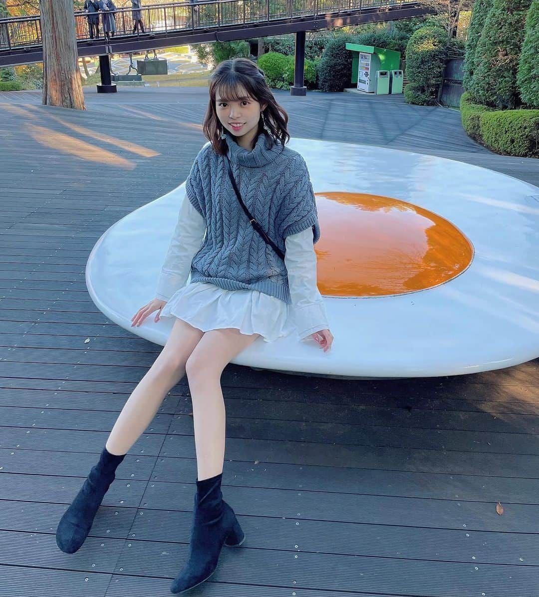 北川瑛里奈さんのインスタグラム写真 - (北川瑛里奈Instagram)「ぐでぐで、ぐでたま🍳 : : #trip #hakone  #tripgram  #fashion  #fitnessgirl  #hairarrange  #egg #friedegg」12月29日 20時56分 - elena_kitaoka