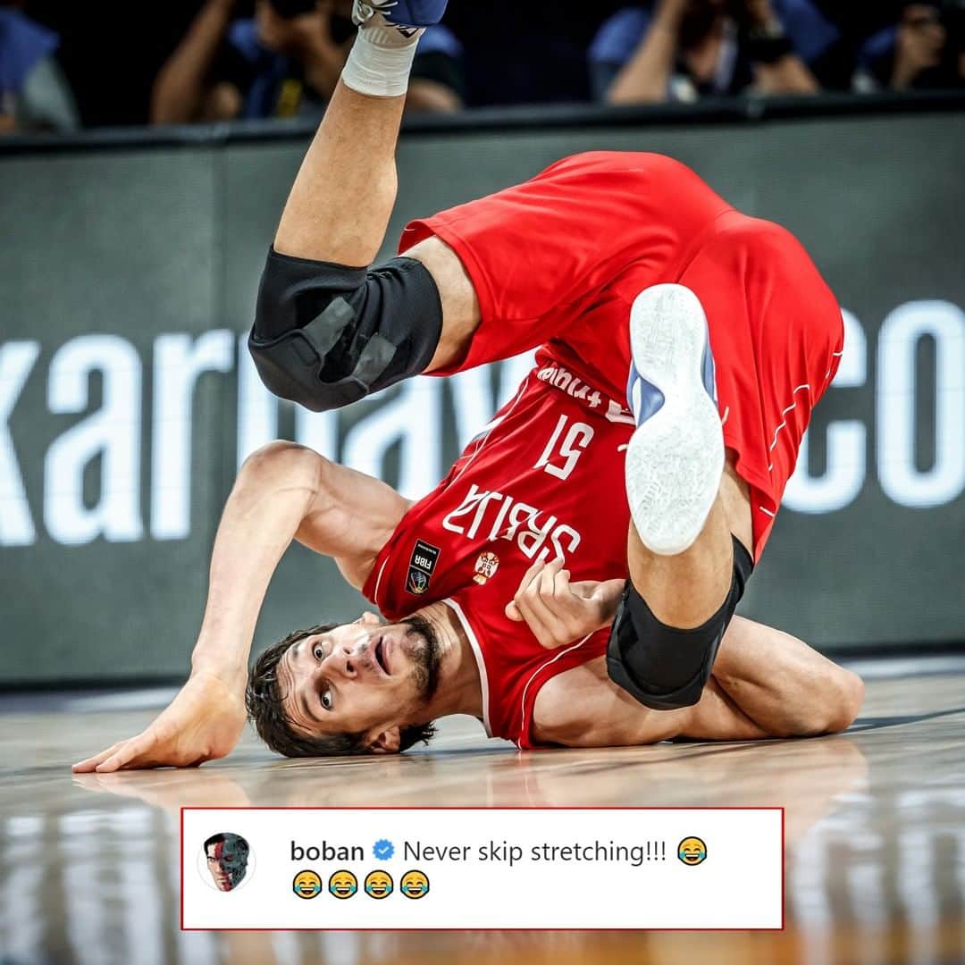 FIBAさんのインスタグラム写真 - (FIBAInstagram)「The funniest guy in basketball? @Boban made sure we had a reason to smile this year 😂 #BobiContent」12月29日 21時18分 - fiba