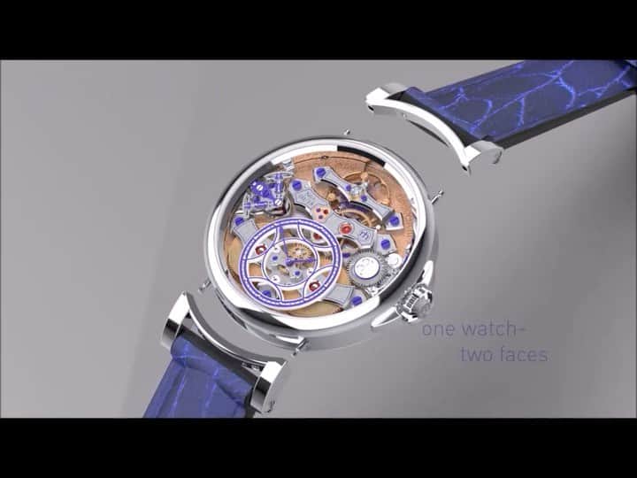 WATCHMANIAのインスタグラム：「Introducing @marcolangwatches Zweigesicht-1 . Details on the web site.」