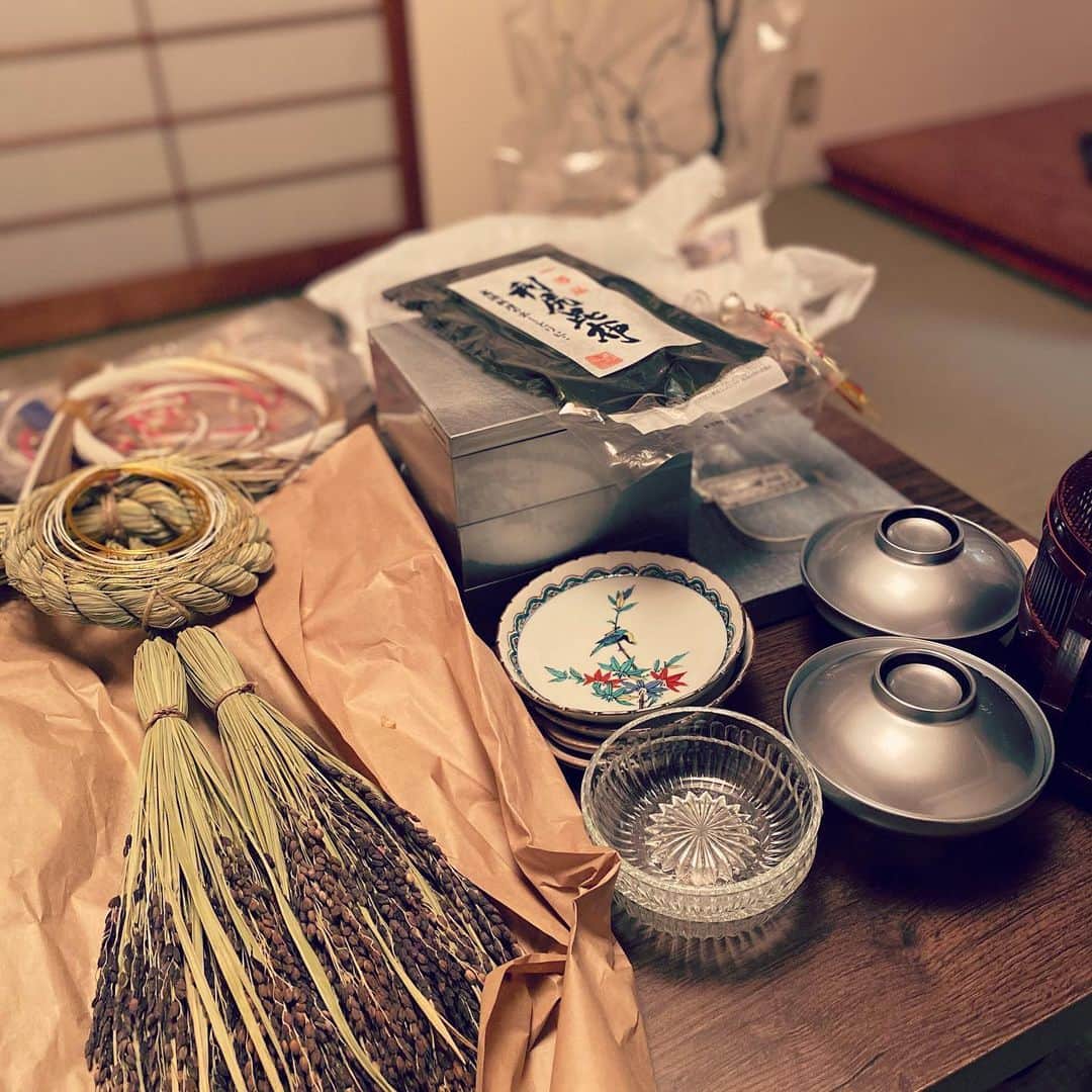 小泉里子のインスタグラム：「お正月の準備🎍 ワクワク♡」