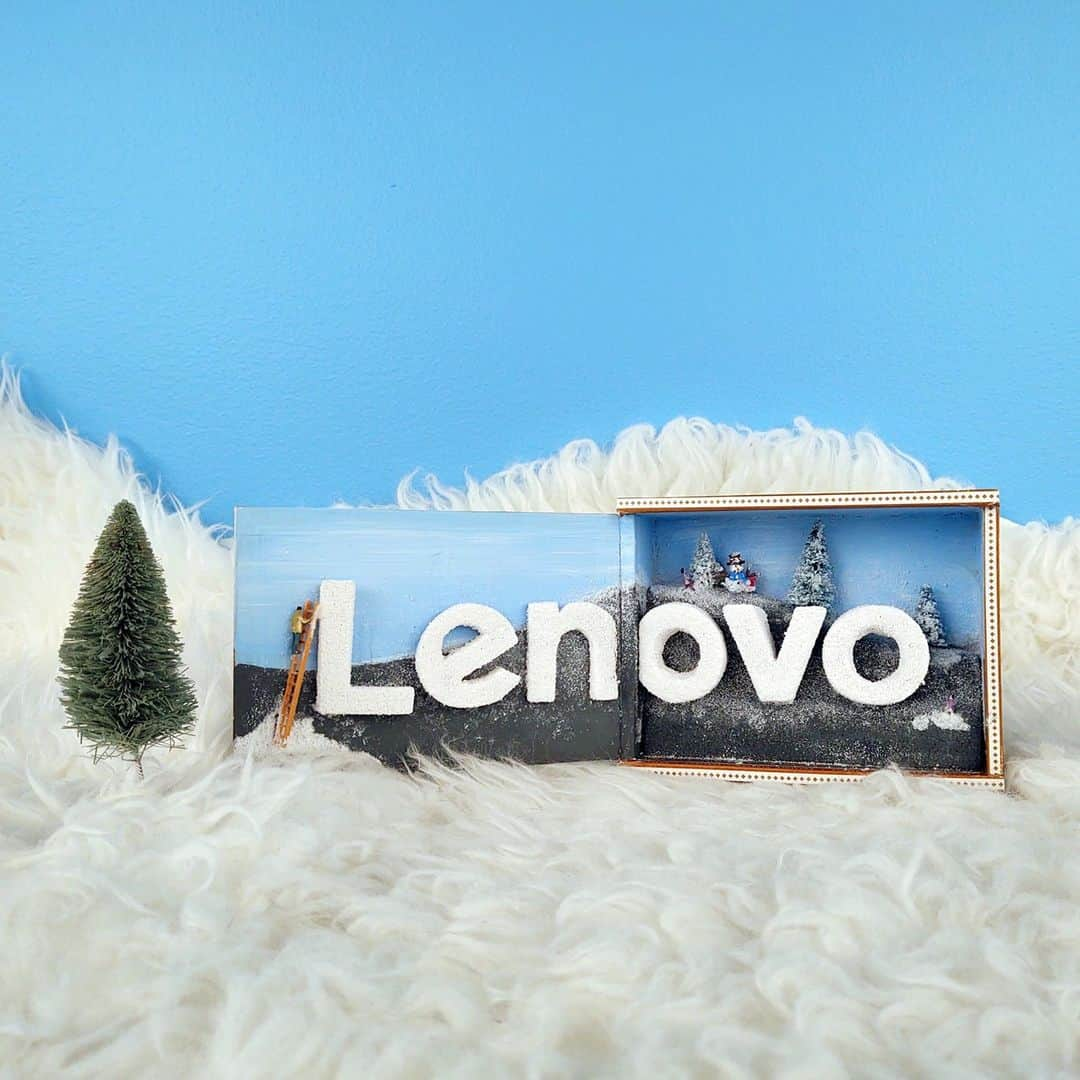 Lenovoさんのインスタグラム写真 - (LenovoInstagram)「Getting #crafty ☃」12月29日 23時15分 - lenovo