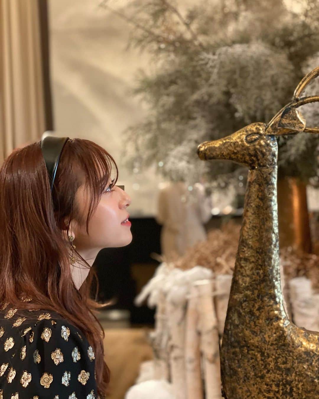 黒坂優香子さんのインスタグラム写真 - (黒坂優香子Instagram)「🎄✨🦌」12月30日 0時06分 - yukakokurosaka0606