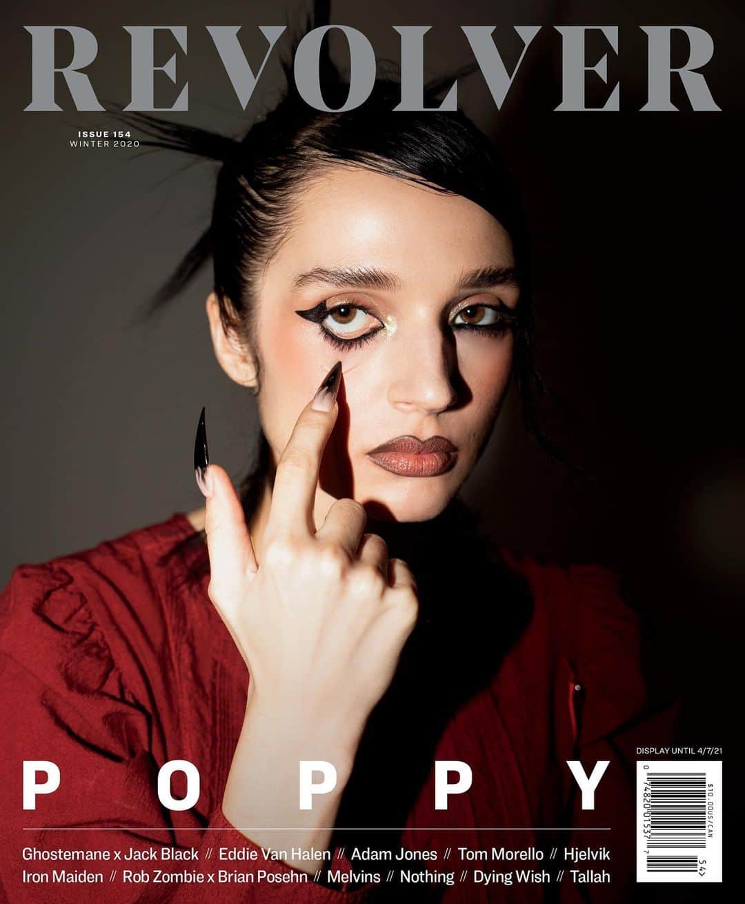 Revolverさんのインスタグラム写真 - (RevolverInstagram)「Fuck off, 2020. Our final issue of the year has arrived, featuring Rob Zombie (interviewed by Brian Posehn), Ghostemane (interviewed by Jack Black) and Poppy (interviewed by Vowws singer Rizz) on its three collectible covers. Get yours now at the link in our bio or by hitting the product stickers.」12月30日 0時31分 - revolvermag