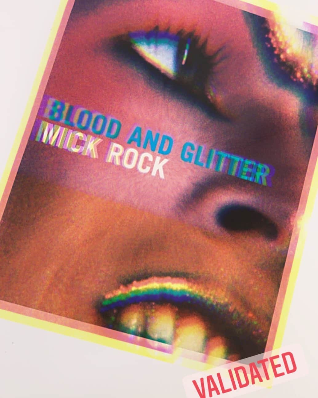 ValGarlandのインスタグラム：「Treasures from the archives 💥💥💥💥  #BloodandGlitter Mick Rock 2001  Cosmic spectacle that was the glam-rock era lensed by #MickRock .....  #ValsLibrary #Validated」