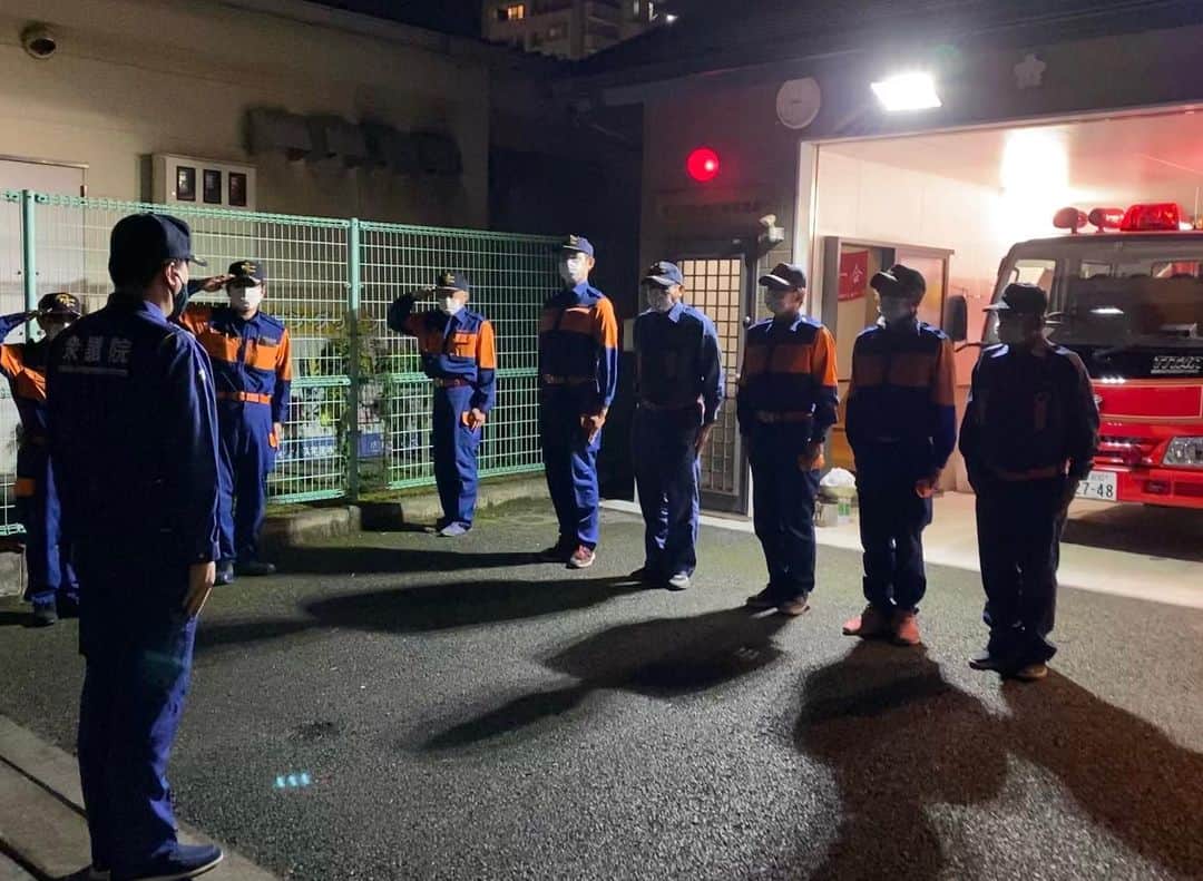 木原稔のインスタグラム：「年末特別警戒を実施中！」