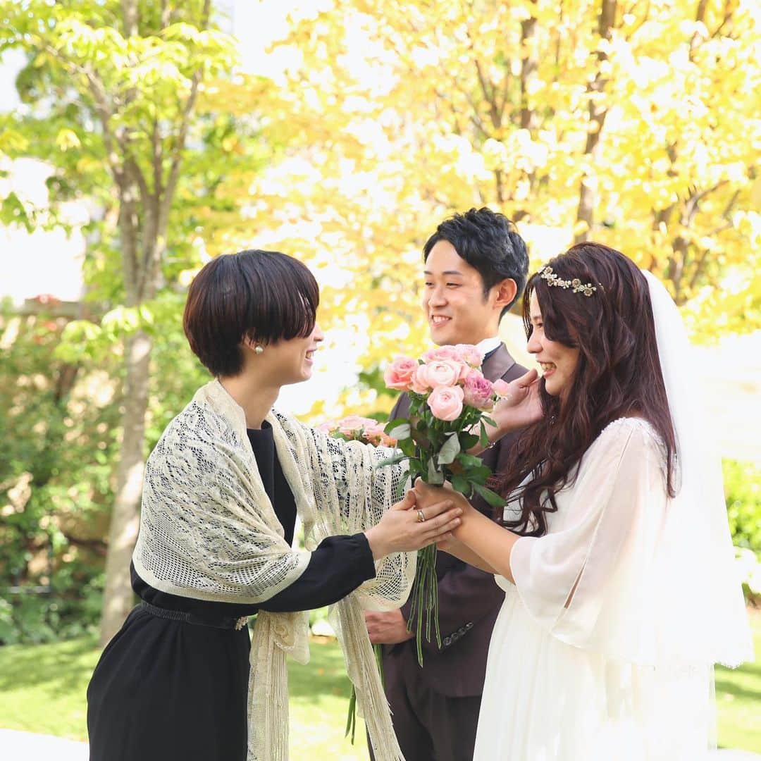 ラ パルティールさんのインスタグラム写真 - (ラ パルティールInstagram)「“Sou and Kanako's Wedding Report“  パーティーレポートを更新しました！  今回のお届けするのは、この秋ご結婚式の ガーデン挙式×記念写真×ケーキ＆ティータイム というスタイルのWeddingを挙げられたお二人  両家の家族の思い出に残るよう お二人らしい結婚式を一緒に作っていきました  お客様からの声もいただいています。 詳しくはホームページをご覧ください！  _ _ _ _ _ _ _ _ _ _ _ _ _ _ _ _ _ _ _ _ _ _ _ _ _ _ _ _ _ _ _ _ _  新潟県長岡市古正寺3-39 プライベートガーデンWedding La partir ＠partir_nagaoka  _ _ _ _ _ _ _ _ _ _ _ _ _ _ _ _ _ _ _ _ _ _ _ _ _ _ _ _ _ _ _ _ _  #星降る会場⠀#ナチュラルウェディング  #アットホームウェディング  #ガーデンウェディング#ガーデン挙式⠀ #ブライダルフラワー  #ドライフラワーブーケ #結婚式アイディア⠀#パルティール⠀#ラパルティール⠀#lapartir #結婚式レポート⠀#新潟花嫁 #新潟プレ花嫁 #新潟結婚式⠀#新潟結婚式場  #長岡結婚式⠀#長岡結婚式場  #長岡市結婚式場　#1組貸切ウェディング#おしゃれ花嫁」12月30日 11時03分 - partir_nagaoka
