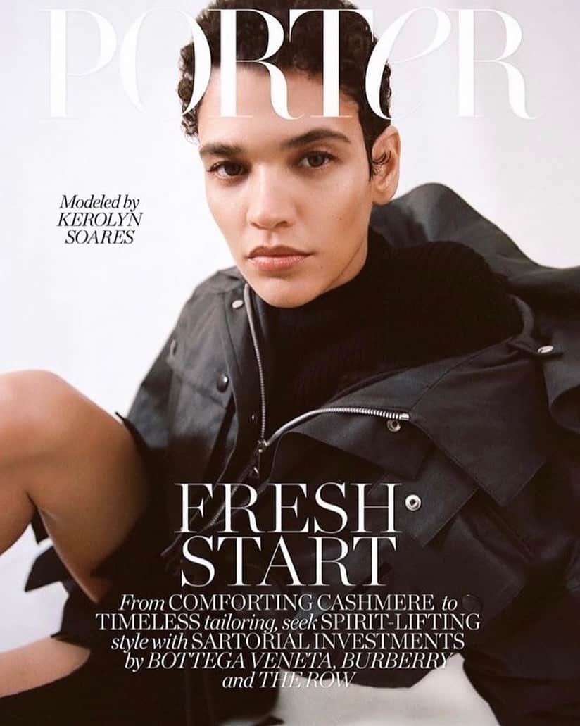 IMG Modelsさんのインスタグラム写真 - (IMG ModelsInstagram)「Fresher Than Ever. 💎 @iamkerolyn covers @portermagazine. #📷 @ronanksm #👗 @hels_broadfoot #⭐️ #IMGstars」12月30日 3時29分 - imgmodels