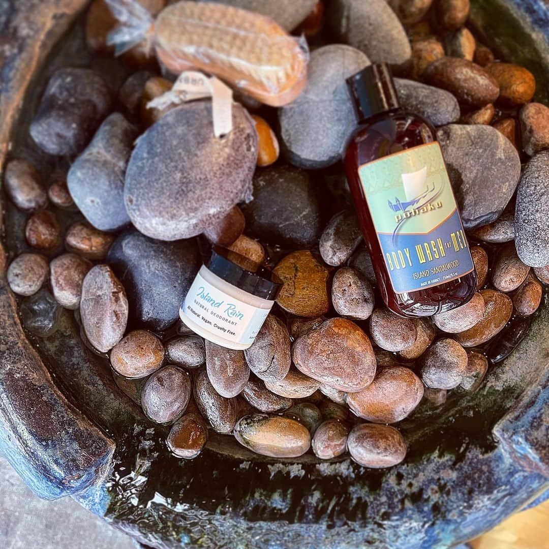 Lanikai Bath and Bodyさんのインスタグラム写真 - (Lanikai Bath and BodyInstagram)「Step in to our shop, a place of relaxation, tranquility and the smell of happiness.  #hawaii #menscare #naupaka #organic #natural #shea #kukuinut #eczema #psoriasis #acne #antibacterial #sanitizer #toner #menskincare #bathandbody #giftgiving #shampoo #hair #corporategifts #localbusiness #pohaku #sandalwood #fragrance #mensfashion #loofah #scrub #waterfall #newyear #deodorant #toxinfree」12月30日 3時51分 - lanikaibathandbody