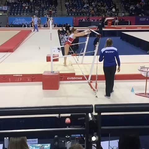 Megan Parkerのインスタグラム：「Throwback to my last British champs 🥺 oh how I miss you gymnastics 😢」