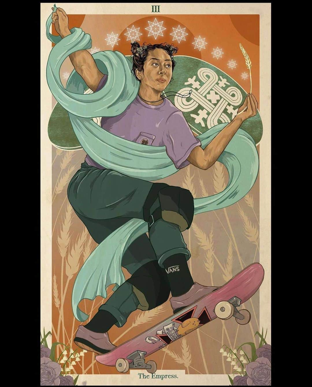 Vans Skateさんのインスタグラム写真 - (Vans SkateInstagram)「Some @LizzieArmanto fan art to brighten up your week courtesy of @JohnBiggs.Art. Thanks for sharing, John!」12月30日 5時38分 - vansskate