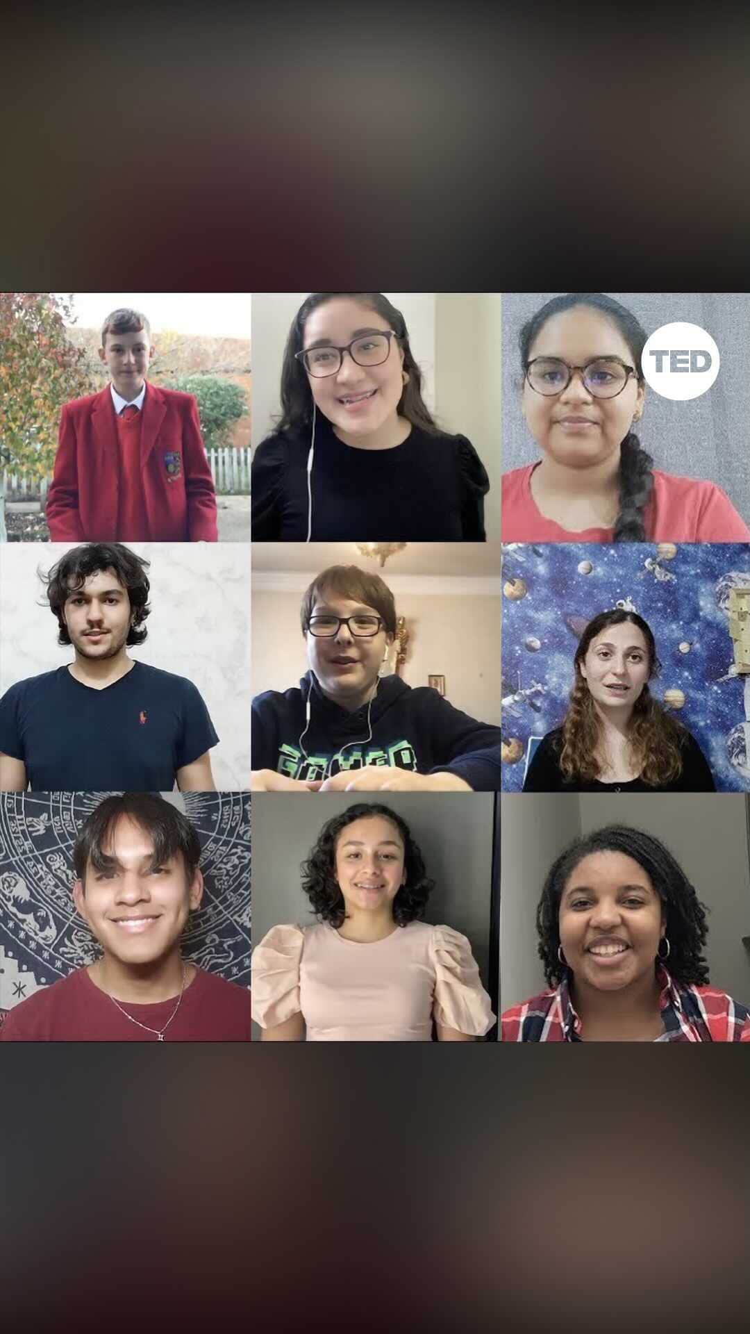 TED Talksのインスタグラム：「For better or worse, 2020 has taught us so much about ourselves and our world. Here are some of the lessons that students from the global @tededucation community are taking from 2020 —  and what’s giving them hope for the future. If you're a student who wants to connect with young people from all over the world to discuss, celebrate and share ideas, click here: http://bit.ly/3aqUKl4」