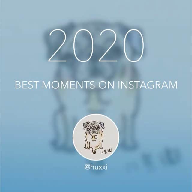 八兵衛のインスタグラム：「Thank you all IG friends🙏❤️ Best wishes in the new year🐶✨ * * * 今年もみなさま お付き合いいただき ありがとうございました🙏 * 喪中につき 新年のご挨拶は控えさせて いただきます🙇🏻‍♀️ 2021年がみなさまにとって 良い年でありますように✨ * * * * * Best momentsが出来上がったのを見たら 一位が誕生日写真。 * 病床の父が最期に八兵衛に LINEの返信をくれたのが誕生日の写真でした。 不意打ちで思い出し 少し来るものがありました😌 * *  #ほぼ黒パグ #おじいちゃん犬 #pug #puggy #puglife #puglove #petstagram #pugstagram #pugsofinstagram #pugs #dog #ふわもこ部  @igersjp #IGersJP #east_dog_japan #pecoイヌ部 #八兵衛 #はちべえ #sippoストーリー」