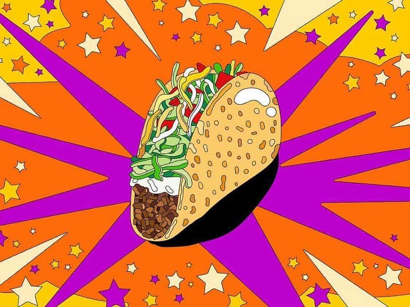 Taco Bellのインスタグラム：「Who’s ready to start their year off with a bang?」