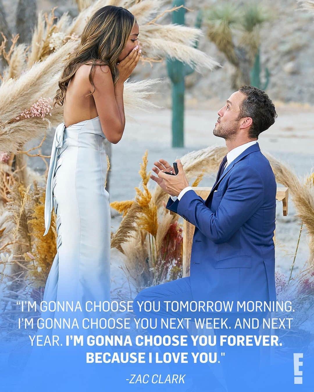 E! Onlineさんのインスタグラム写真 - (E! OnlineInstagram)「Are you still having a meltdown over Zac and Tayshia's proposal on #TheBachelorette a week later or are you normal? (📷: ABC/Instagram)」12月30日 10時15分 - enews