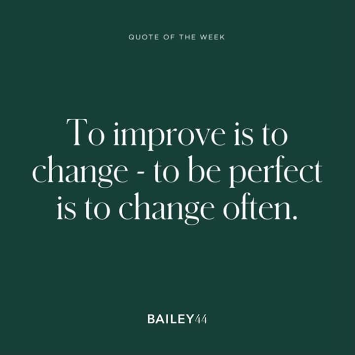 ベイリー44さんのインスタグラム写真 - (ベイリー44Instagram)「“Change is your friend not your foe; change is a brilliant opportunity to grow.” —Simon T. Bailey⁠ ⁠ #BAILEY44 #B44STYLE」1月14日 5時01分 - bailey44