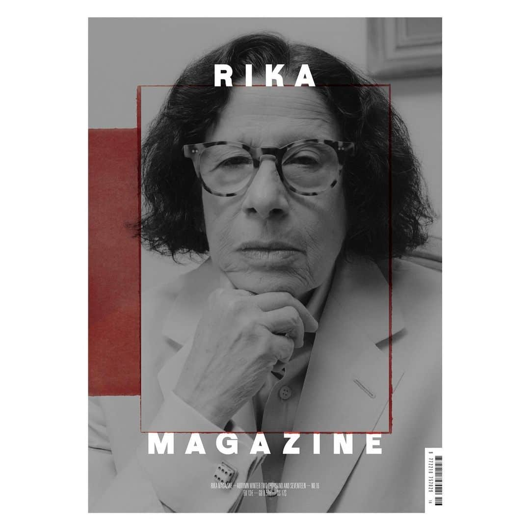 リカさんのインスタグラム写真 - (リカInstagram)「Fran Lebowitz ❤️ Love everything about her . A True iconic Rika Magazine Cover woman No 17 .Check out now Netflix “Prentend it’s a City” by @martinscorsese_  #nycwoman❤️ #loveeverythingabouther #franlebowitz」1月13日 21時43分 - rikastudios_