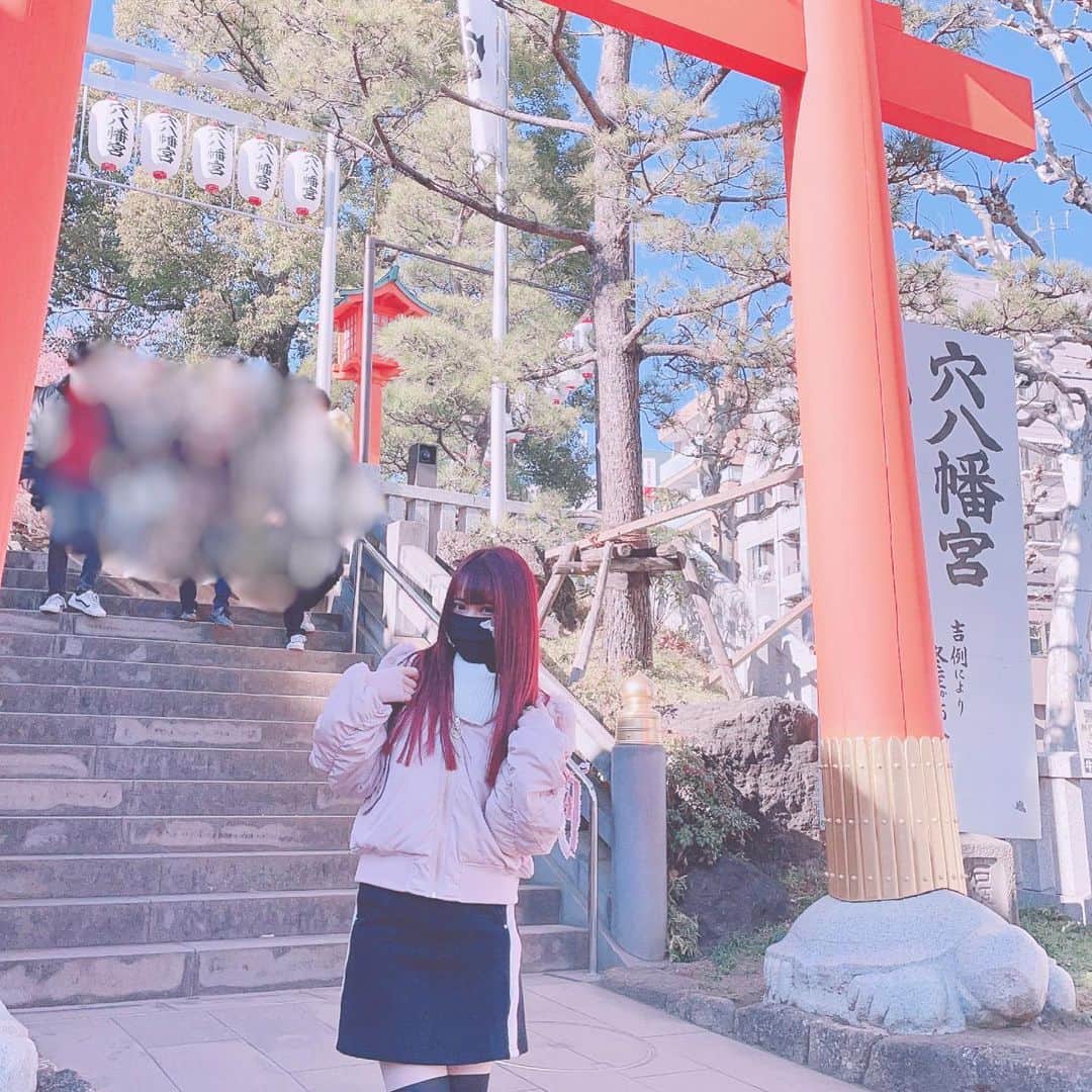 絵仁さんのインスタグラム写真 - (絵仁Instagram)「初詣🐰 ♡ ♡ ♡ #初詣 #神社 #謹賀新年 #2021 #着物 #浴衣 #kimono #kimonostyle #kimonofashion #kimonolovers #kimonogirl #yukata #yukatagirl」1月13日 21時47分 - eni_tc
