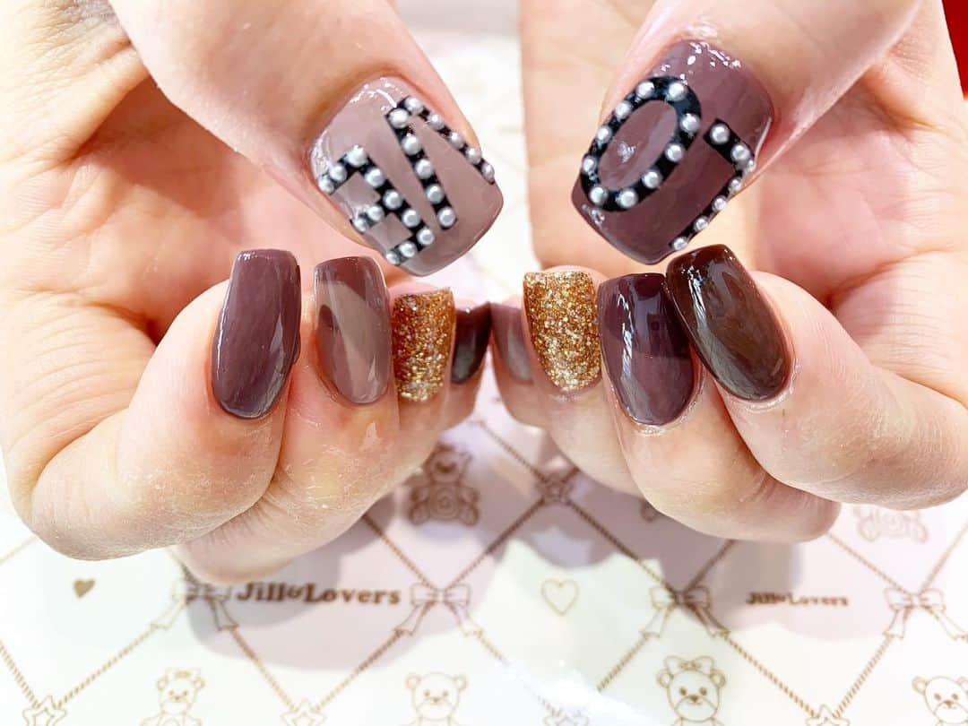 mamijinguのインスタグラム：「❤️  #jillandlovers #nail #nailart #paragel #gelneil#gel #ネイル #ネイルアート #me #look #love #かわいい」