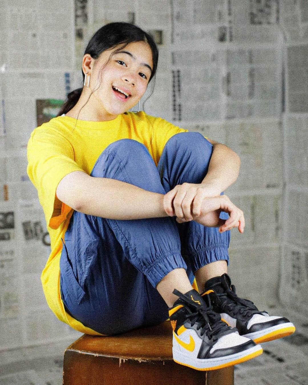 Niana Guerreroのインスタグラム：「any good news today? 🗞🧐 #teamnike」
