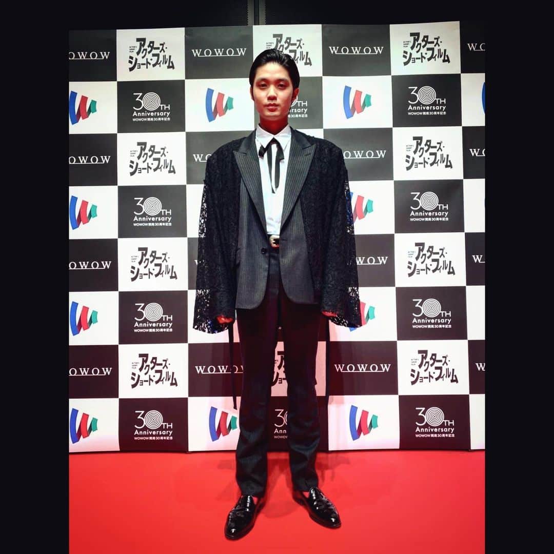 のインスタグラム：「.  👔🔥👊  ＃アクターズショートフィルム #WOWOW」