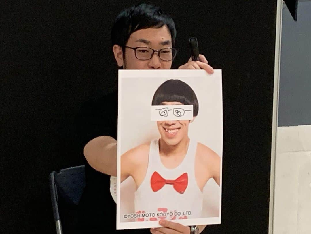 R藤本さんのインスタグラム写真 - (R藤本Instagram)「第560回はじまざ 佐助眼鏡芸人最強への道！ 佐助VS見浦  #はじまざ #R藤本 #アイデンティティ見浦 #佐助 #ゴスケ #眼鏡芸人」1月13日 23時13分 - hajimaza