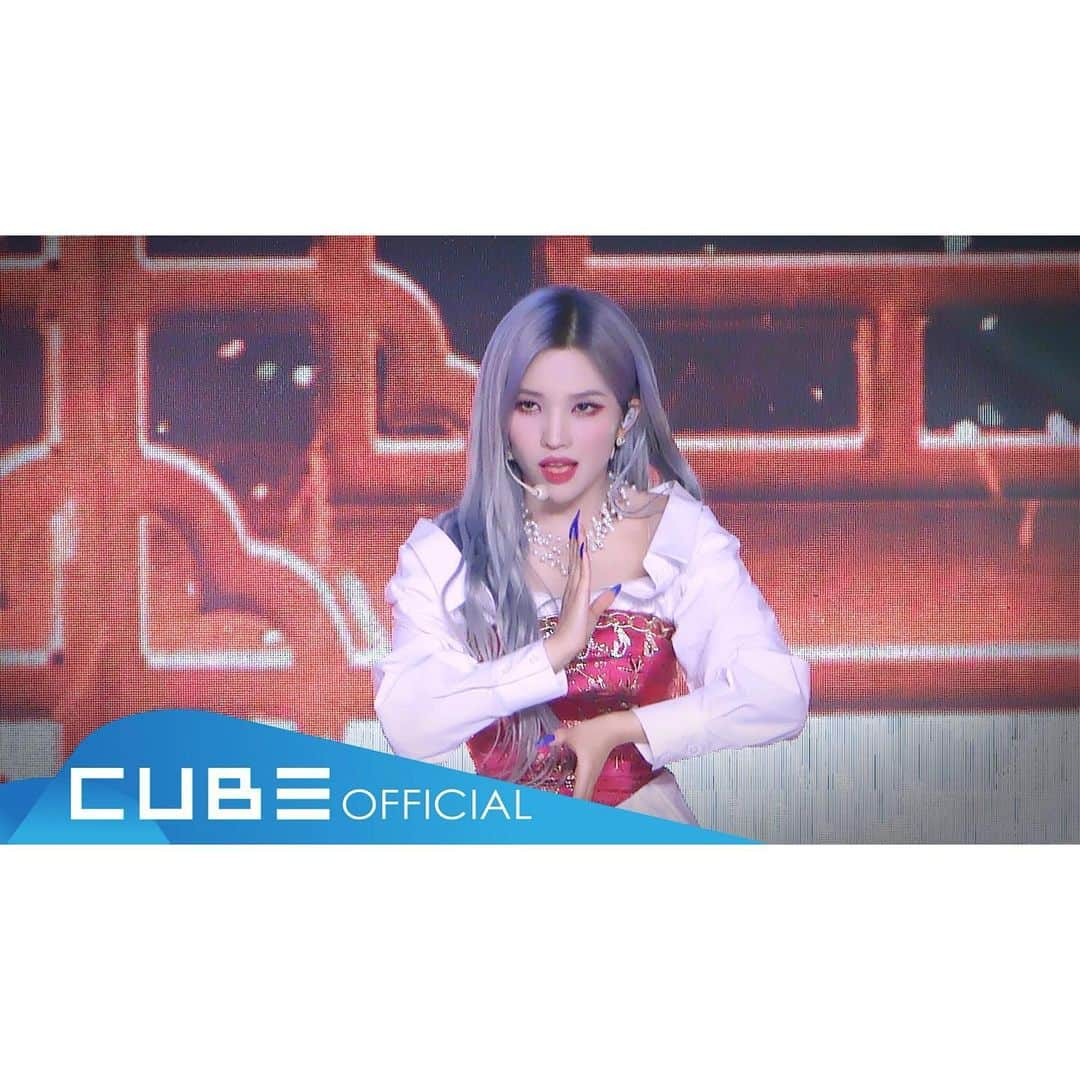 (G)I-DLEさんのインスタグラム写真 - ((G)I-DLEInstagram)「[📽] (여자)아이들((G)I-DLE) - '화(火花)(HWAA)' (#소연 Focus) : ONLINE MEDIA SHOWCASE Ver.  #여자아이들 #GIDLE #I_burn #화(火花) #HWAA  ▶️ https://youtu.be/nlLc9p8q75w」1月13日 23時45分 - official_g_i_dle