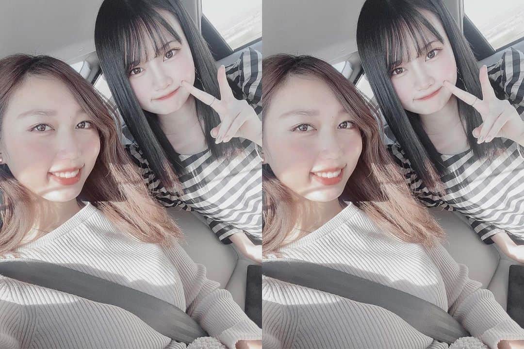嘉陽涼のインスタグラム：「道中でもたくさん撮ったね✌︎♡」