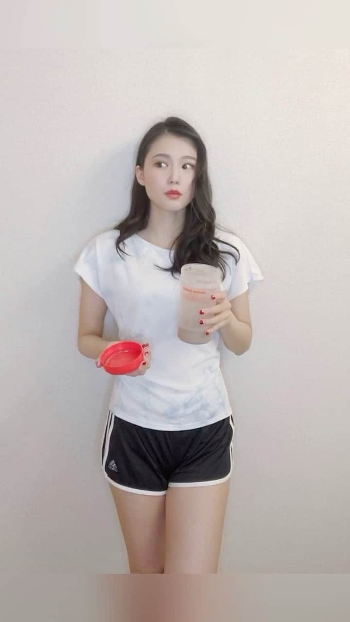 太田理恵のインスタグラム：「プロテイン補給完了」