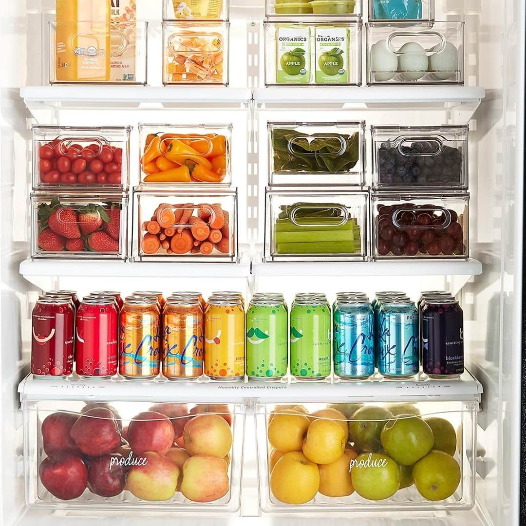 HGTVさんのインスタグラム写真 - (HGTVInstagram)「Hello, gorgeous color-coded, organized refrigerator of our dreams! 😍⁠ ⁠ Not only does an organized fridge look pretty, but it's also really functional, too. 👏 When fresh produce is front-and-center and every item has a place, you're more likely to stick with your health goals and keep the fridge tidy. ✨⁠ ⁠ Find everything you need to transform your refrigerator into a visual treat by clicking this photo at the link in our profile. 🔝🛍⁠ ⁠ #shopping #FreshStart #organized #fridgegoals #fridgeorganization」1月14日 0時05分 - hgtv