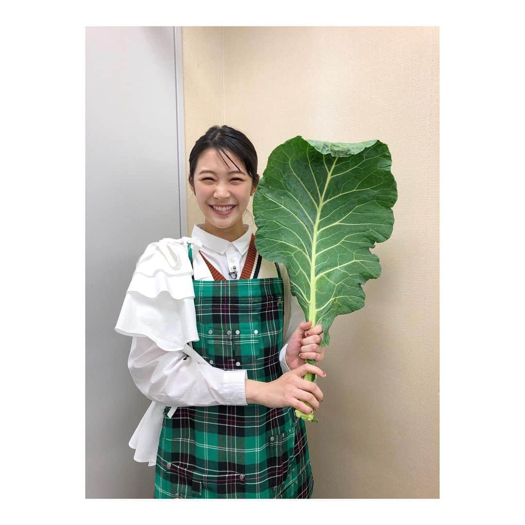 加村真美のインスタグラム：「「ケールとわたし」」